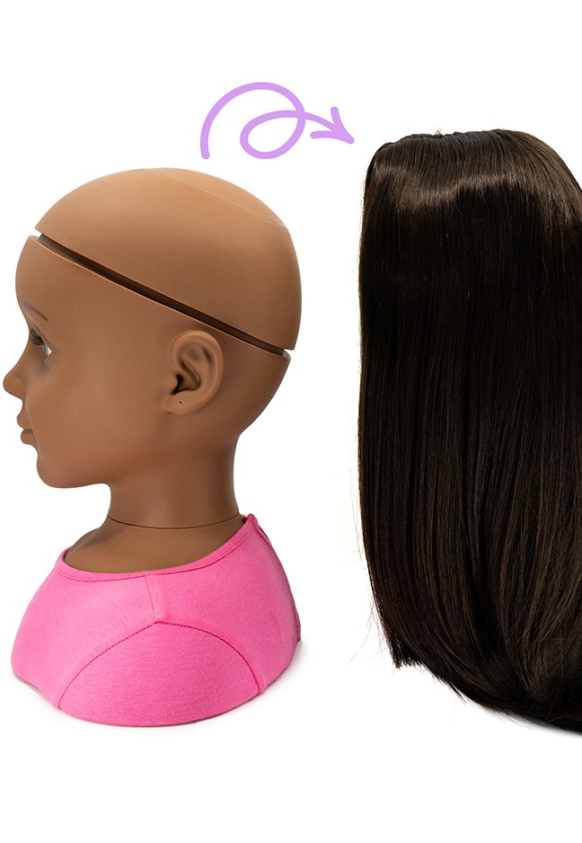 I'M A STYLIST Styling Head Deluxe Lola - Doll Mannequin Head, Intercha –  ToysCentral - Europe