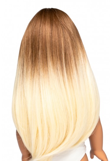 BROWN BLONDE LONG WIG FOR...
